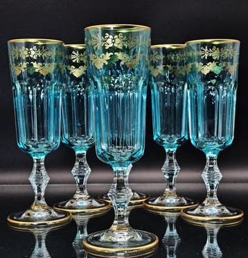 Artemisia - Champagne fluitje (6) - Monet - Kristal