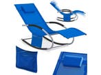 SoBuy OGS28-KB - Schommelstoel - Verstelbare Hoofdsteun -, Tuin en Terras, Tuinsets en Loungesets, Verzenden, Nieuw