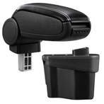 Armsteun Kia Rio III UB 2011-2017 kunstleer zwart wit stikse, Verzenden, Nieuw