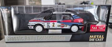 Sunstar 1:18 - Model sportwagen - Lancia Delta Integrale HF, Nieuw