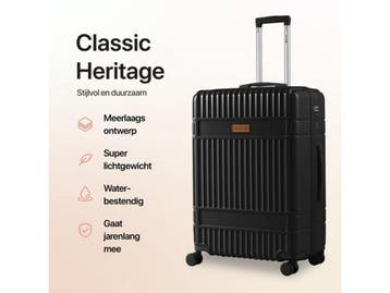 SKYCASES Classic Heritage - Grote Reiskoffer - TSA Slot -, Verzenden, Nieuw