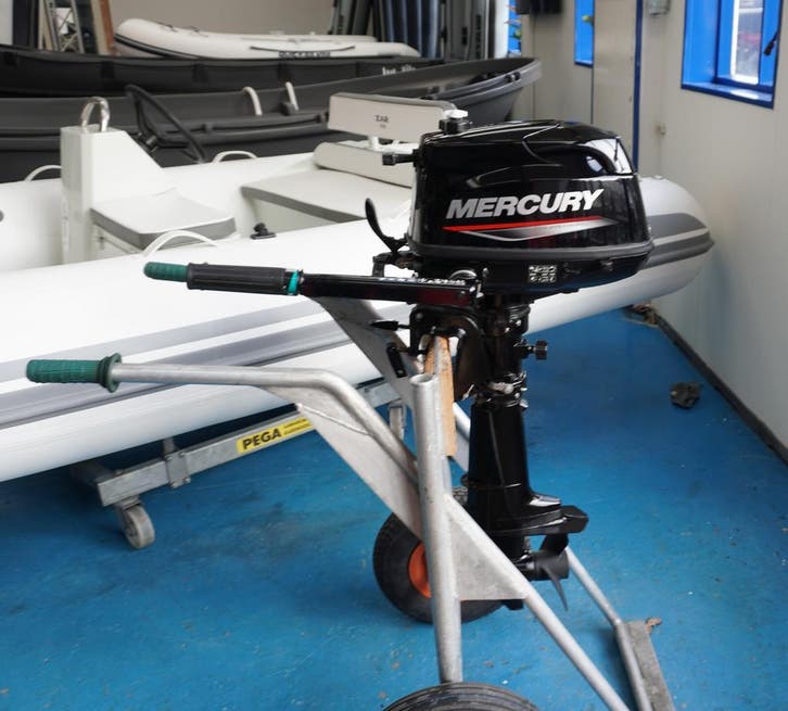 4pk Mercury kortstaart 2019, Watersport en Boten, Buiten- en Binnenboordmotoren, Buitenboordmotor, Minder dan 5 pk, Viertaktmotor
