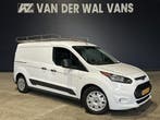 Ford Transit Connect 1.5 TDCI 101pk L2H1 Inrichting Euro6 Ai, Stof, Gebruikt, Wit, Dealer onderhouden