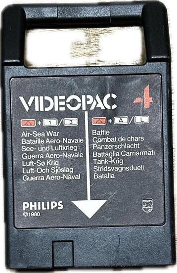 Videopac 4: Air-Sea War & Battle (Cart Only), Verzenden