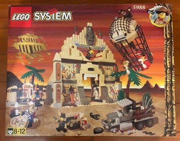 Lego Set - 5988 - Adventurers - Pharaohs Forbidden Ruins, Nieuw