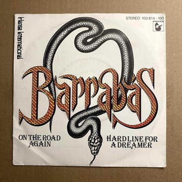 Barrabas – On The Road Again / Hard Line For A Dreamer (1-7, Ophalen of Verzenden, Nieuw in verpakking