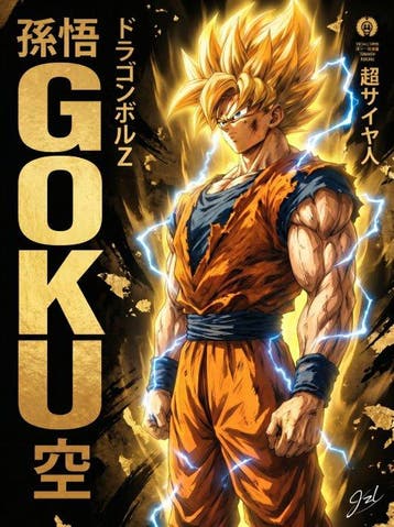 JZL - [XL] Goku – Golden Saiyan Legacy (Elite Z Warriors, Nieuw