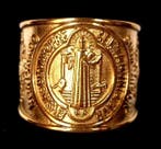 Ring - Uitdrijving - Sint-Benedictus van Nursia - Beschermt