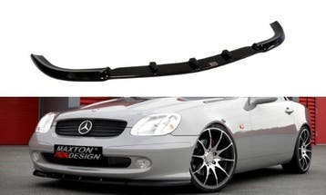 Voorspoiler Mercedes SLK R170 Maxton Design glans zwart, Ophalen of Verzenden, Nieuw