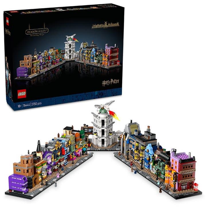 LEGO Harry Potter - Diagon Alley™ Wizarding Shops 76444, Kinderen en Baby's, Speelgoed | Duplo en Lego, Ophalen of Verzenden
