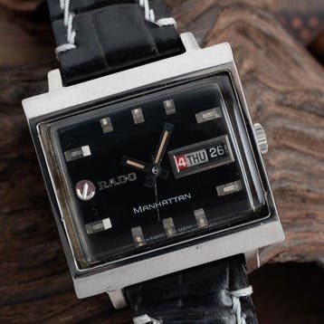 Rado - Manhattan - Zonder minimumprijs - Heren - 1970-1979, Nieuw