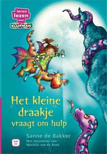 Het kleine draakje vraagt om hulp / Leren lezen met Kluitman, Verzenden, Zo goed als nieuw, Sanne de Bakker