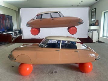 Norev 1:12 - Modelauto - Citroën DS 19 (1959) Sur Ballons, Nieuw
