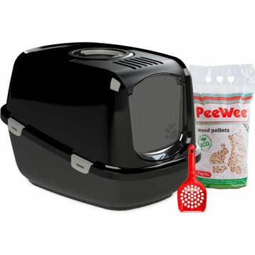 PeeWee Startpakket EcoDome Zwart 66,5 x 48,5 x 46,5 cm, Verzenden, Nieuw
