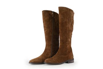 Notre-V Laarzen in maat 35 Bruin, Kleding | Dames, Schoenen, Bruin, Verzenden, Zo goed als nieuw, Hoge laarzen