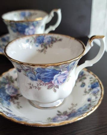 Royal Albert - Koffie- en theeservies (14) - Moonlight Rose