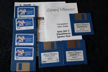 Award Winners Atari ST Compilation Space Ace, Populous, Kick, Verzenden, Nieuw