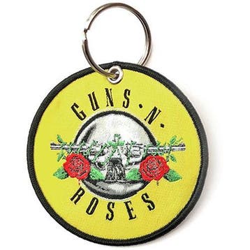 Guns N Roses Logo Patch Sleutelhanger officiële merchandise, Ophalen of Verzenden, Nieuw, Gebruiksvoorwerp