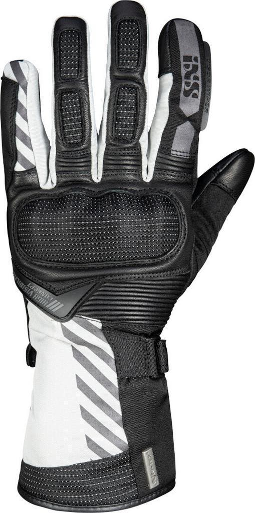 IXS Glasgow-ST 2.0 Zwart Grijs Handschoenen, Motoren, Kleding | Motorkleding, Heren, Nieuw met kaartje, Handschoenen, Verzenden
