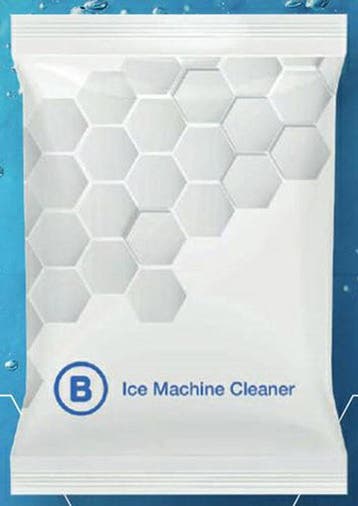 Ijsblokjesmachine Reiniger Doos À 24 Zakjes, Verzenden, Nieuw in verpakking, Koelen en Vriezen