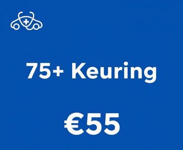 75+ Rijbewijskeuring  – €55