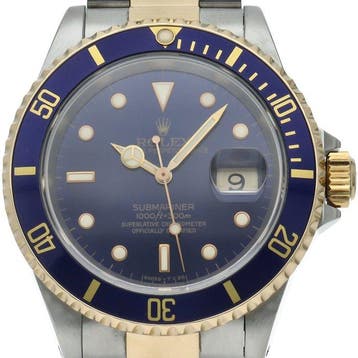 Rolex - Submariner Date Blue Tritium - 16613LB(S) - Heren -, Nieuw