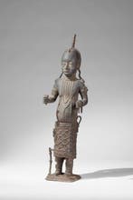 Een bronzen beeld. - Ife - Benin - Nigeria