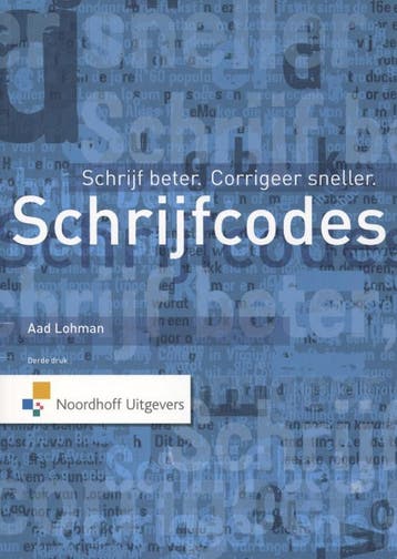 Schrijfcodes 9789001807788, Zo goed als nieuw