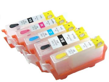 Geschikt Canon Pgi-550 & Cli-551 XL serie Navulbare, Nieuw, Cartridge, Inktmedia
