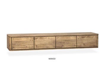 Hangend TV-Meubel Laag Landgraaf 236cm - tv-meubels, Nieuw, Overige materialen