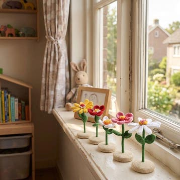 Mini Bloemen Haken - Haakpret Anja Toonen - Haakpatroon, Ophalen of Verzenden, Nieuw
