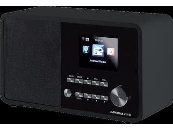 Imperial i110 - Internetradio - WiFi Bluetooth - Zwart, Verzenden, Zo goed als nieuw