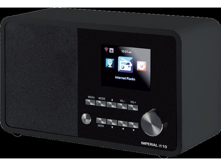 Imperial i110 - Internetradio - WiFi Bluetooth - Zwart, Witgoed en Apparatuur, Overige Witgoed en Apparatuur, Zo goed als nieuw