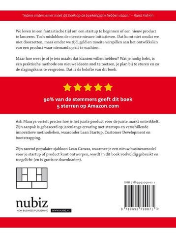 Startup Lean 9789492790071 Ash Maurya, Boeken, Verzenden, Zo goed als nieuw, Ash Maurya