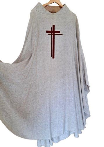 Chasuble Kazuivel Vestment Kerk Gewaad Dalmatiek -, Antiek en Kunst