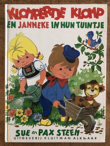 Klompertje Klomp en Janneke in het tuintje - Steen, Verzenden, Gelezen