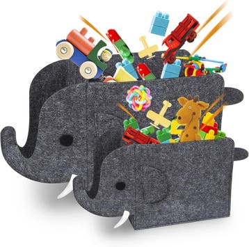 Opbergdoos Kinderen - 2 Stuks - Vilt | Retourdeal 55% Krt, Ophalen of Verzenden, Nieuw, Overige typen