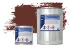 Wixx 2K Epoxy 550 Betonverf RAL 8012 | Roodbruin 10L, Nieuw, Verf, Rood, Verzenden