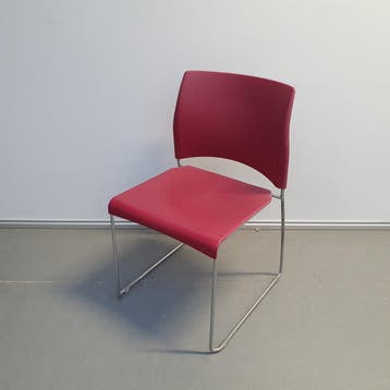 Allsteel Nimble kunststof kantinestoel - rood, zwart en blau, Ophalen of Verzenden, Nieuw