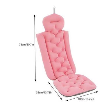 Full Body Badkussen met 10 Zuignappen Antislip Spa Kussen, Verzenden, Nieuw