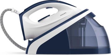 Philips Stoomstrijkijzer met stoomgenerator - Met station -, Witgoed en Apparatuur, Strijkijzers en Strijkplanken, Verzenden, Zo goed als nieuw