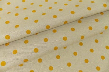 13,00 x 1,40 meter Panama-stof in katoenmix met een beige