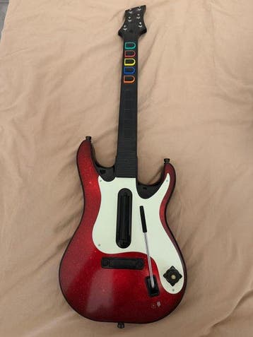 Microsoft - Ensemble guitare et batterie guitar hero -, Nieuw