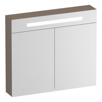 Brauer Promise Deluxe Spiegelkast - 80 cm - met Verlichting, Ophalen of Verzenden, Nieuw