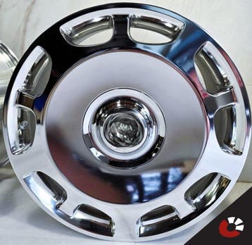 19 inch 5x112 JF Luxury MB Design H3212F Full Chrome Velgen, Auto-onderdelen, Ophalen of Verzenden, Nieuw