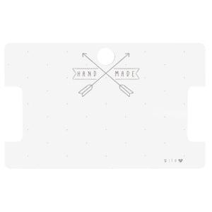 10 x Sieraden kaartjes hand made 100 x 62 mm – off white, Ophalen of Verzenden, Nieuw
