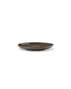 HEMA Schotel Ø14.1cm Puur aardewerk donkerbruin, Verzenden, Nieuw