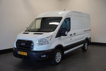 Ford Transit L1H1 | Financial Lease voor 203 p/mnd, Stof, Gebruikt, Overige carrosserieën, Wit