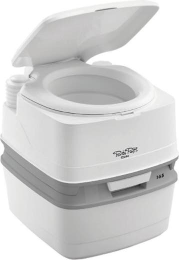 Thetford Qube 165 Porta Potti - Wit, Caravans en Kamperen, Verzenden, Nieuw