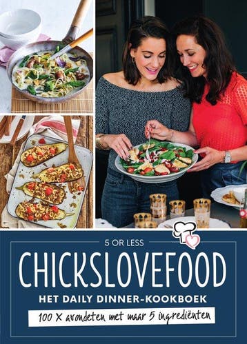 9789000359448 Chickslovefood - Het daily dinner-kookboek, Boeken, Verzenden, Zo goed als nieuw, Elise Gruppen